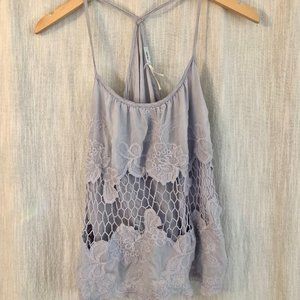 Urban Outfitters - Lace Cross-back Cami